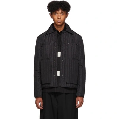Craig Green Quilted Worker Jacket In Black | ModeSens