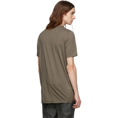 Shop Rick Owens Drkshdw Grey Level T-shirt In 34 Dust