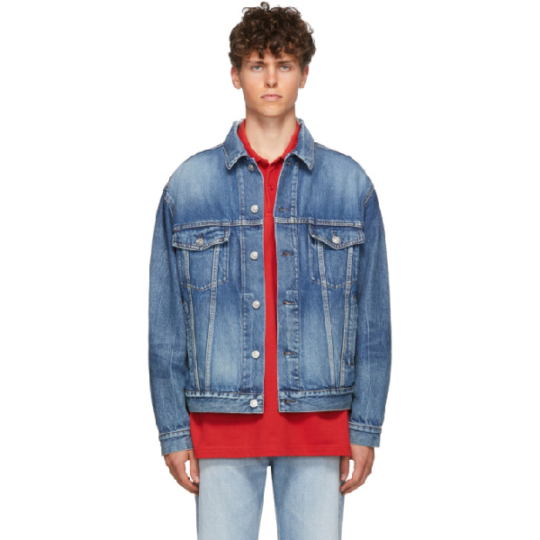 balenciaga jacket jean