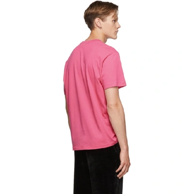 Shop Sies Marjan Pink Cam T-shirt In Fuxia