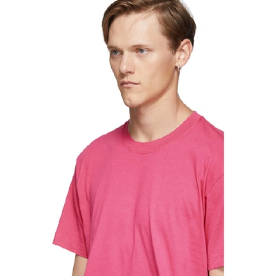 Shop Sies Marjan Pink Cam T-shirt In Fuxia