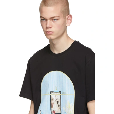 Shop Loewe Black 1846 Window T-shirt In 1100 Black