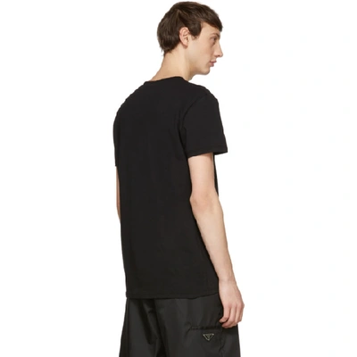 Shop Versace Underwear Black Logo T-shirt
