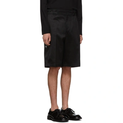 Shop Prada Black Chino Shorts
