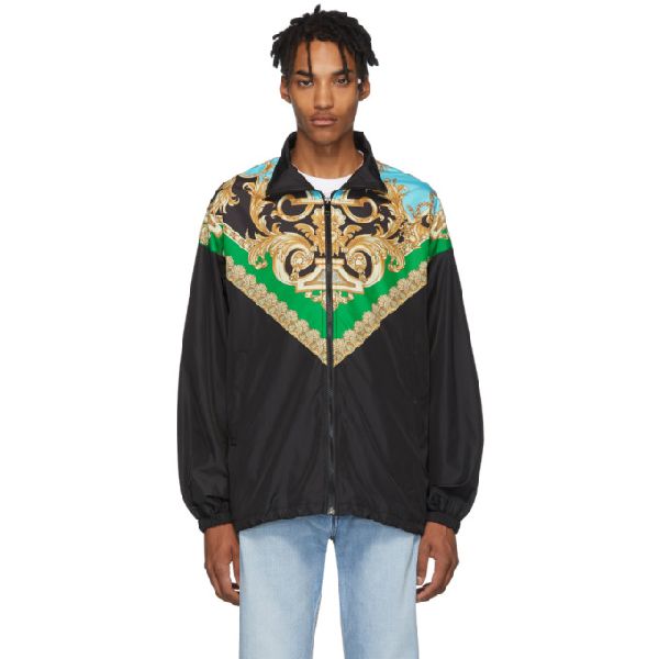 Versace Barocco track jacket - Gold