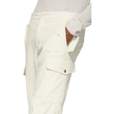 MONCLER GENIUS 2 MONCLER 1952 灰白色 SPORTIVO 灯芯绒运动裤