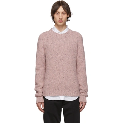 Shop Maison Margiela Pink Wool Gauge 3 Sweater In 237 Pink