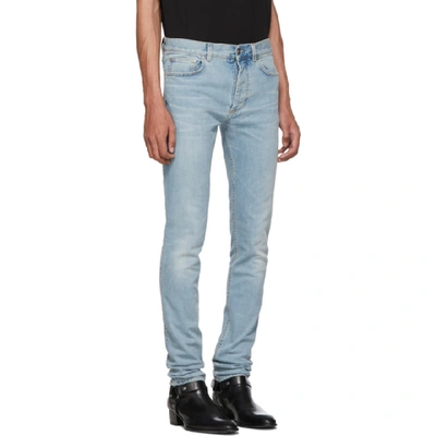 Shop Givenchy Blue Slim-fit Jeans In 451 Paleblu
