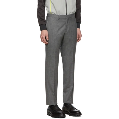 Shop Neil Barrett Grey Slim Regular Suit In 364 Smoke