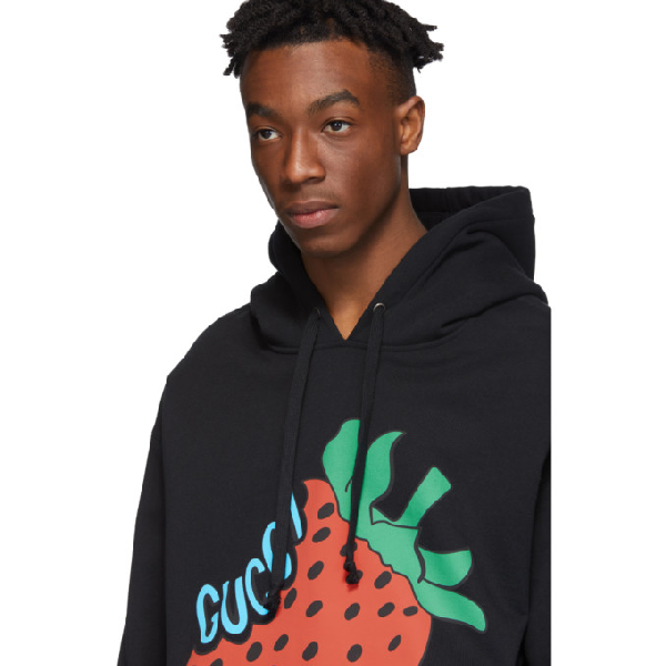 gucci strawberry hoodie