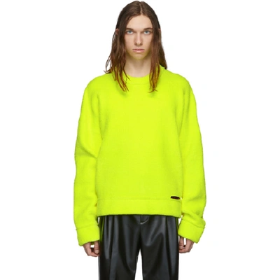 Shop Alexander Wang Yellow Chynatown Sweatshirt In 701 Yellow