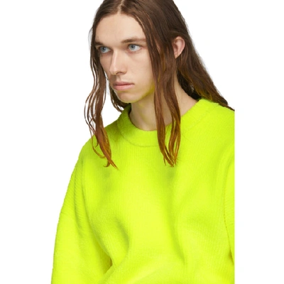 Shop Alexander Wang Yellow Chynatown Sweatshirt In 701 Yellow