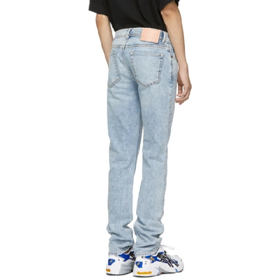 Shop Acne Studios Indigo Blå Konst North Jeans