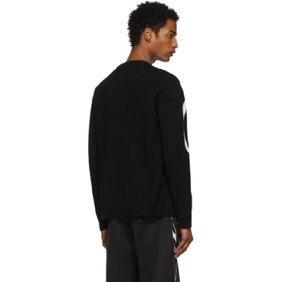 Shop Valentino Black Cashmere Vlogo Sweater