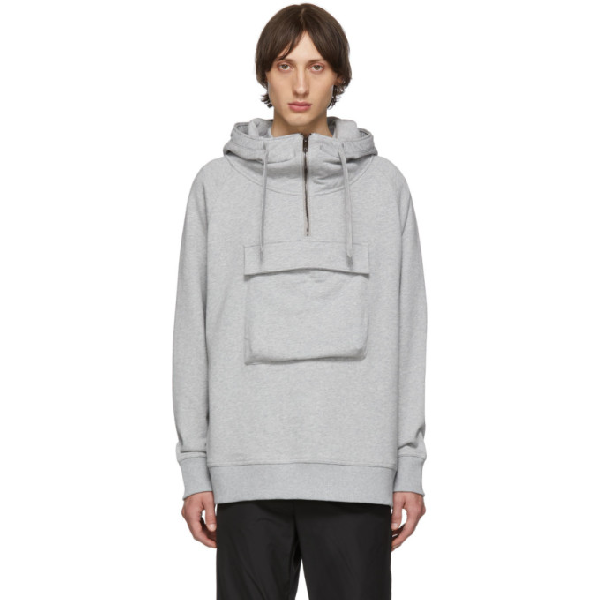 pale grey hoodie
