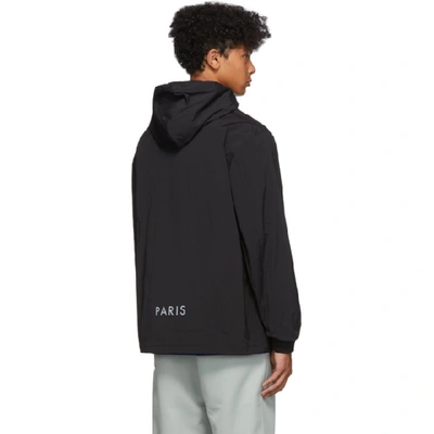 Shop Kenzo Black Anorak Jacket In 99 Black