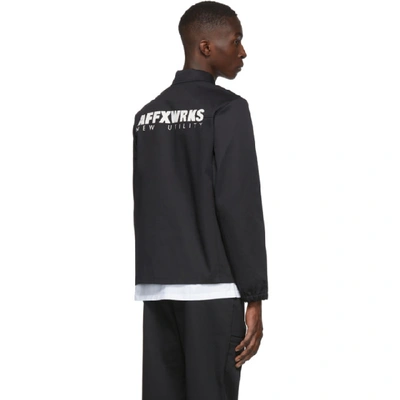 Shop Affix Black Coach Jacket