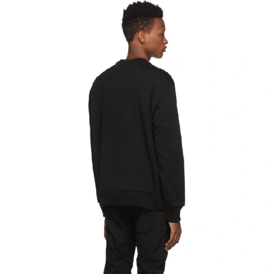 Shop Diesel Black S-bay-bx5 Sweatshirt In 900 Black