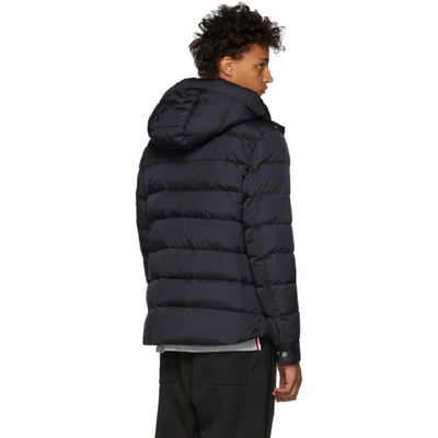 Shop Moncler Navy Prevot Jacket In 6-742.nvy