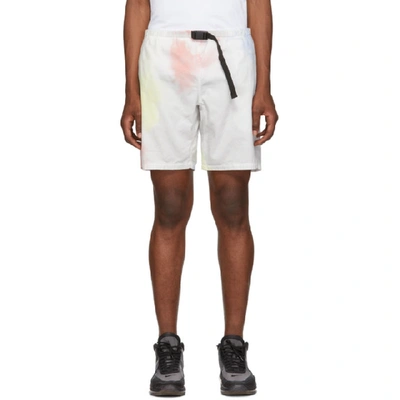 Shop John Elliott White Mountain Shorts In Ink Bloom