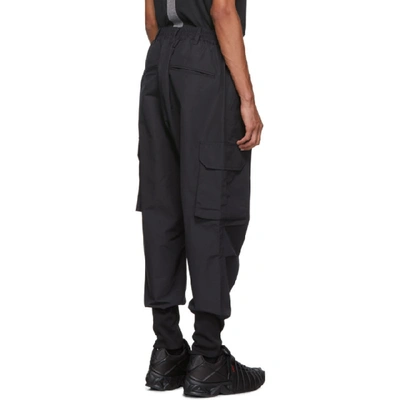 Shop Y-3 Black Cargo Pants