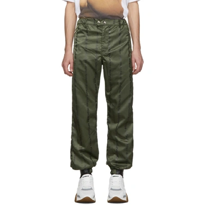 Shop Enfants Riches Deprimes Green Logo Track Pants