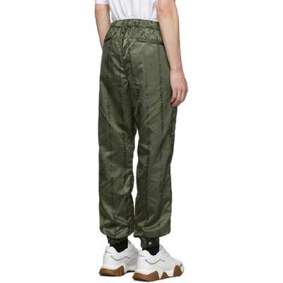 Shop Enfants Riches Deprimes Green Logo Track Pants