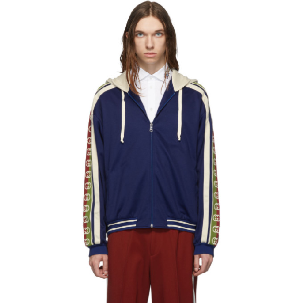 gucci tape hoodie