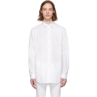 Shop Hugo White Etuore Shirt In 199 Opn Wht