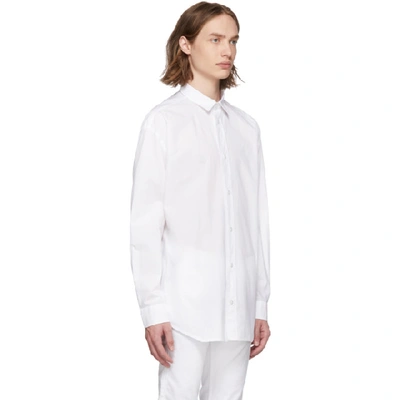 Shop Hugo White Etuore Shirt In 199 Opn Wht