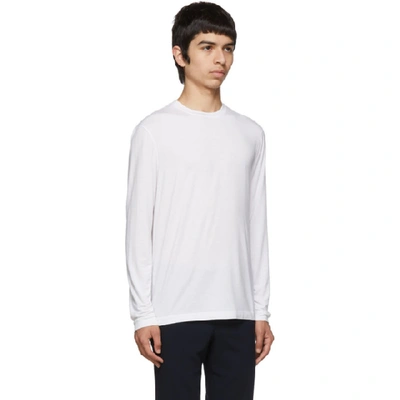 Giorgio Armani Longsleeved T-shirt In White