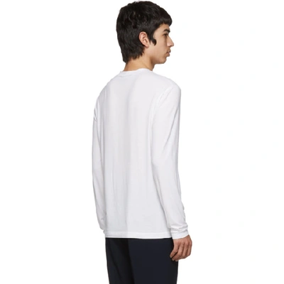 Giorgio Armani Longsleeved T-shirt In White