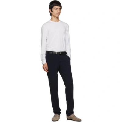 Shop Giorgio Armani White Viscose Sweater