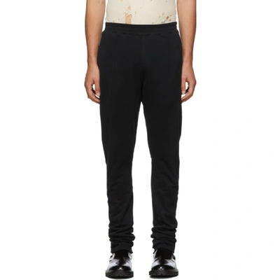 Shop Ann Demeulemeester Black Grimm Lounge Pants In Grimm Black