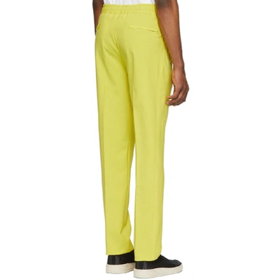 Shop Joseph Green Ettrick Trousers In 0717 Lime