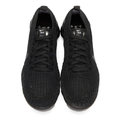 Shop Nike Black Air Vapormax Flyknit 3 Sneakers In 004blkanthr