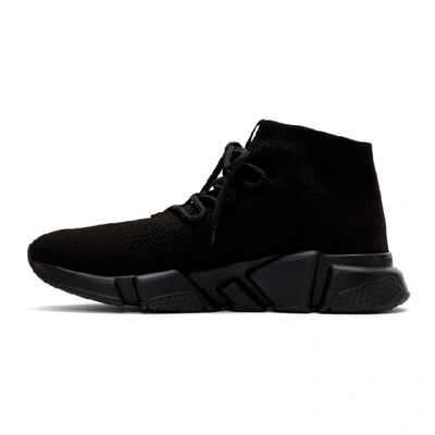 Shop Balenciaga Black Speed Lace-up Sneakers In 1000 Black