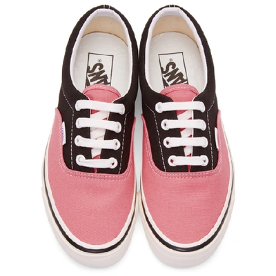 Shop Vans Black And Pink Anaheim Factory Era 95 Dx Sneakers In Blk Pink
