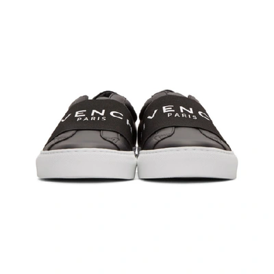 Shop Givenchy Black & White Elastic Urban Knots Sneakers In 004-blk/wht