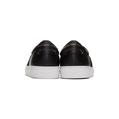 Shop Givenchy Black & White Elastic Urban Knots Sneakers In 004-blk/wht