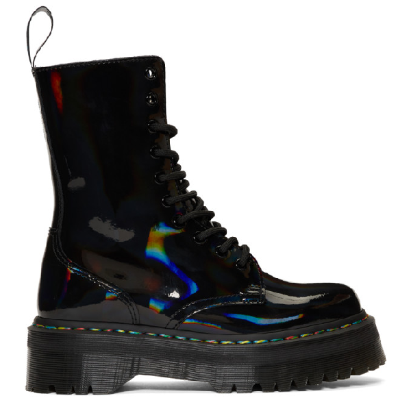 dr martens oil slick