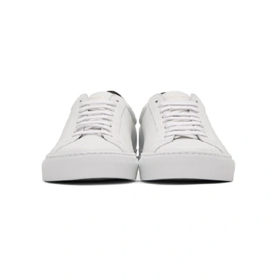 Shop Givenchy White & Black Urban Knots Sneakers In 116-wht/blk