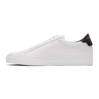 Shop Givenchy White & Black Urban Knots Sneakers In 116-wht/blk