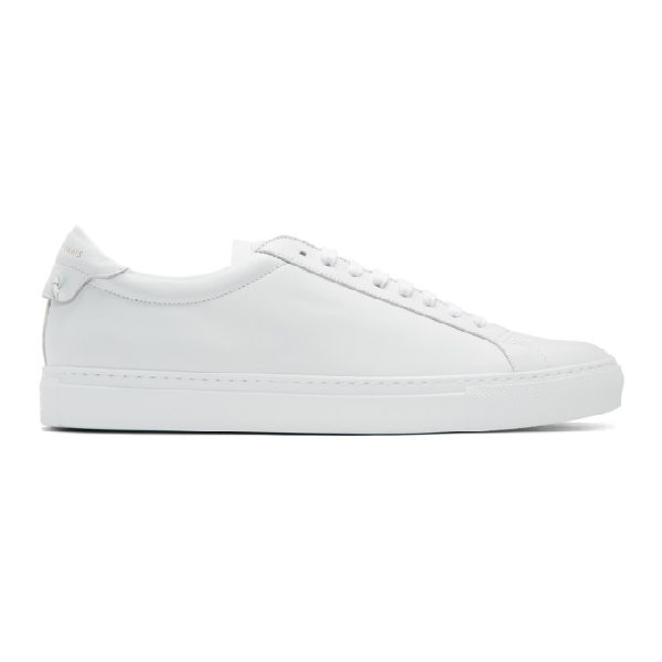 givenchy white leather sneakers