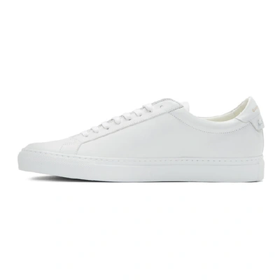 Shop Givenchy White Urban Knots Sneakers In 100-wht