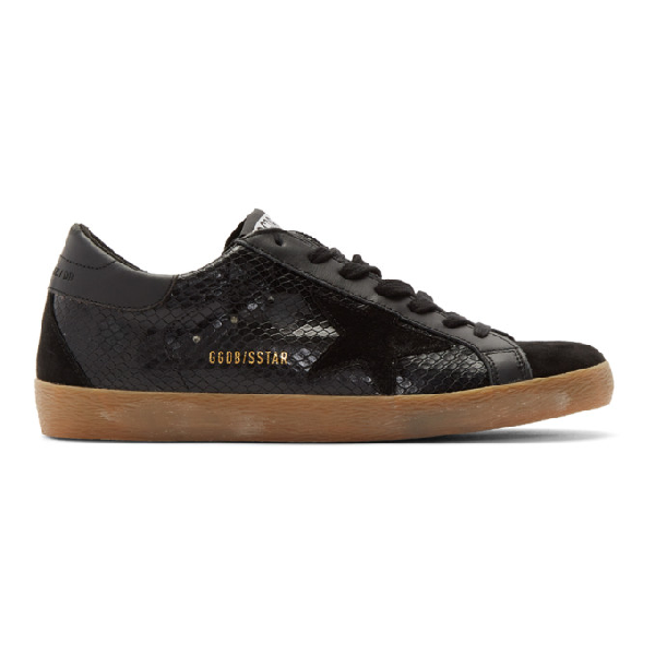 golden goose black snake