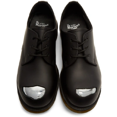 Shop Raf Simons Black Dr. Martens Edition Keaton Raf Ii Oxfords In 00099 Blk