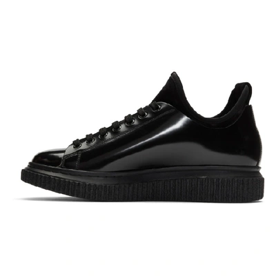 Shop Officine Creative Black Krace 10 Sneakers In F.do Nero