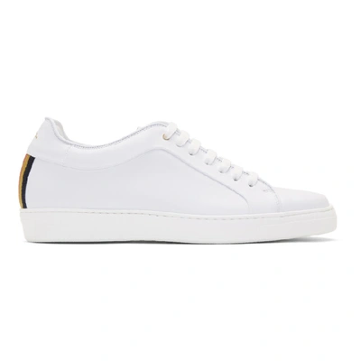 Shop Paul Smith White Nastro Zero Sneakers In 1 White