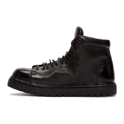 Shop Marsèll Marsell Black Gomme Pallottola Pedula Boots In N1 6766 Blk